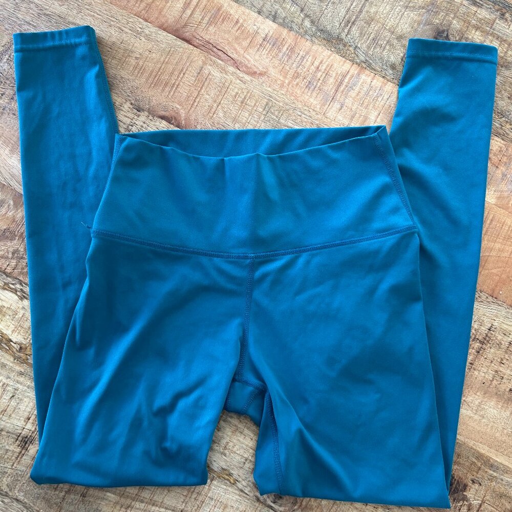 Teal High-Waist Leggings | DAE Activewear Medium
